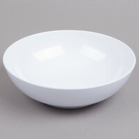 Carlisle 4381302 Epicure 1.25 Qt. White Melamine Bowl - 12/Case