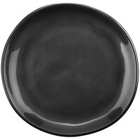 GET Cosmo 7" Stardust Melamine Irregular Round Coupe Plate - 12/Case