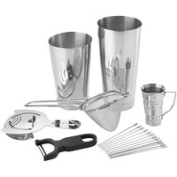 Barfly® Stainless Steel Shaken Martini 7-Piece Cocktail Tool Kit M37138