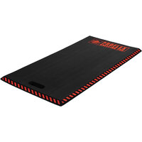 Ergodyne ProFlex 390 18" x 36" Black Extra Large Foam Kneeling Pad - 1" Thick