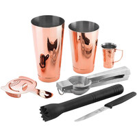 Barfly® Copper-Plated Mojito 7-Piece Cocktail Tool Kit M37141CP