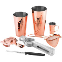 Barfly® Copper-Plated Margarita 7-Piece Cocktail Tool Kit M37143CP