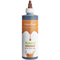 Chefmaster Natural Brown Liqua-Gel Food Coloring 10.5 oz.