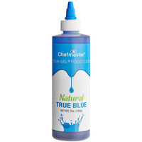 Chefmaster Natural True Blue Liqua-Gel Food Coloring 7 oz.