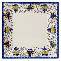 GET ML-92-SL Santa Lucia 16" Square Plate - 6/Pack