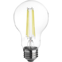 TCP FA19D6050E26SCL95 8W Dimmable LED Clear Filament High CRI Standard Lamp, 800 Lumens, 5000K (A19)