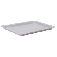 Cal-Mil 325-13-15 13" x 18" Shallow White Bakery Tray