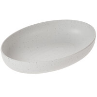 cheforward™ by GET Infuse 64 oz. Oval Stone Natural Melamine Pasta Bowl - 12/Case