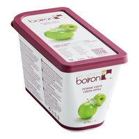 Les Vergers Boiron Green Apple Fruit Puree 2.2 lb. - 6/Case