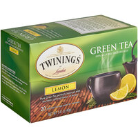 Twinings Green Tea with Lemon Tea Bags - 20/Box