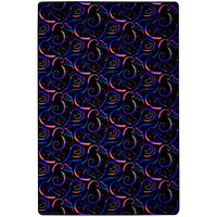 Joy Carpets Neon Lights Dynamo 12' x 7' 6" Fluorescent Rectangle Area Rug