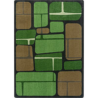 Joy Carpets Kid Essentials BioStones Meadow Rectangle Area Rug