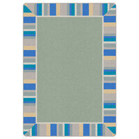 Joy Carpets Kid Essentials Off The Cuff 7' 8" x 10' 9" Sage Rectangular Area Rug