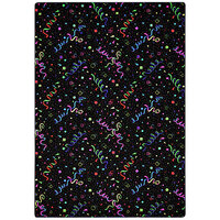 Joy Carpets Neon Lights Celebration 12' x 18' Fluorescent Rectangle Area Rug