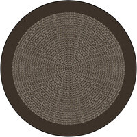Joy Carpets Kid Essentials Like Home Chocolate Round Area Rug