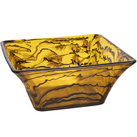 Bon Chef 8" Square Umber Resin Bowl