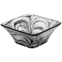 Bon Chef 8" Square Smoke Resin Bowl