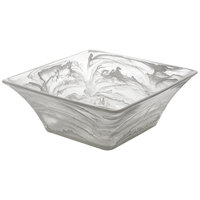 Bon Chef 12 1/4" Square Frost Resin Bowl