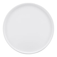 Cal-Mil Hudson 10 1/4" White Low Rim Melamine Plate