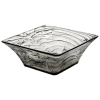 Bon Chef 12 1/4" Square Smoke Resin Bowl