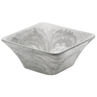 Bon Chef 8" Square Frost Resin Bowl