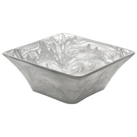 Bon Chef 10 1/2" Square Frost Resin Bowl