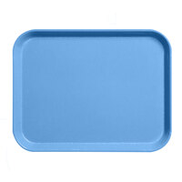 Cambro 1216CL142 12" x 16" Blue Camlite Tray - 12/Case