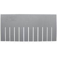 Quantum Gray Long Divider for DG92080 Dividable Grid Container - 6/Pack