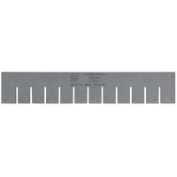 Quantum Gray Long Divider for DG92035 Dividable Grid Container - 6/Pack