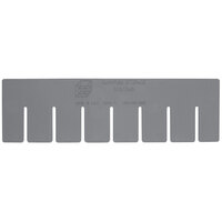 Quantum Gray Short Divider for DG92050 Dividable Grid Container - 6/Pack