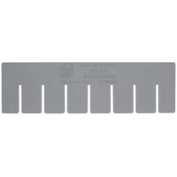 Quantum Gray Short Divider for DG92035 Dividable Grid Container - 6/Pack