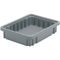 Quantum Heavy-Duty Gray Dividable Container