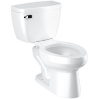 Sloan 8009.8010 Standard Elongated Floor-Mounted Toilet with Pressure-Assisted Tank - 1.28 GPF