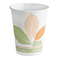 Bare by Solo 378PLA-J7234 Eco-Forward 8 oz. Paper Hot Cup - 1000/Case