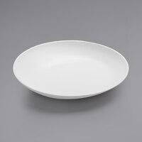 American Metalcraft Lift 104 oz. White Slanted Melamine Bowl