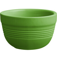 Acopa Capri 8 oz. Palm Green Stoneware Bouillon Cup - Sample