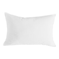 Oxford Diamond 20" x 30" Queen Size Siliconized Microgel Pillow - 12/Case