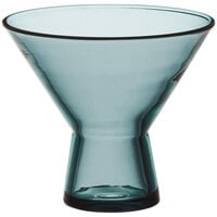 Acopa Pangea 8.5 oz. Blue Martini Glass - Sample