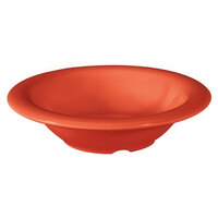 GET B-86-RO Diamond Mardi Gras 8 oz. Rio Orange Melamine Bowl - 48/Case