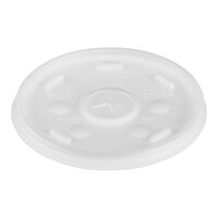 Dart 16SL Translucent Lid with Straw Slot - 1000/Case