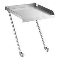 Regency 21" x 24" 18-Gauge Stainless Steel Detachable Drainboard