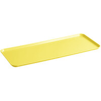 Cambro 1230MT145 12" x 30" Yellow Fiberglass Market Tray