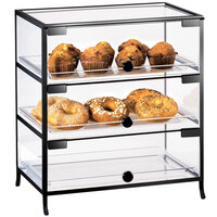 Cal-Mil 1735-1318 Iron Three Tier Display Case - 19" x 15" x 21 1/4"