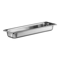 Vollrath 90522 Super Pan 3® 1/2 Size Long 2 1/2" Deep Anti-Jam Stainless Steel Steam Table / Hotel Pan - 22 Gauge