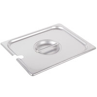 Choice 1/2 Size Stainless Steel Slotted Steam Table / Hotel Pan Cover