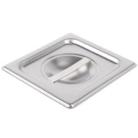 Vollrath 75160 Super Pan V® 1/6 Size Solid Stainless Steel Steam Table / Hotel Pan Cover