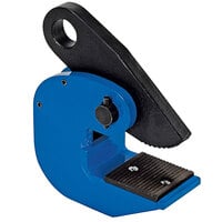 Vestil 7" x 3" x 8 1/2" Blue Steel Horizontal Plate Clamp HPC-40 - 4,000 lb. Capacity