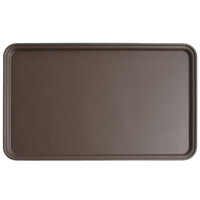 Cambro 3253CT138 Camtread® 13" x 21" Tavern Tan Non-Skid Serving Tray - 12/Case