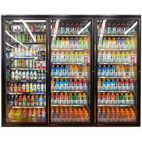 Styleline RM3080-NT 30" x 80" Walk-in Cooler Merchandiser Door with Shelving - 5/Set