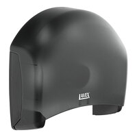 Lavex Black 13" Single Roll Jumbo Toilet Tissue Dispenser